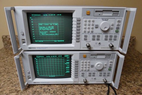 HP Agilent Keysight 8712C Network Analyzer with Option 100