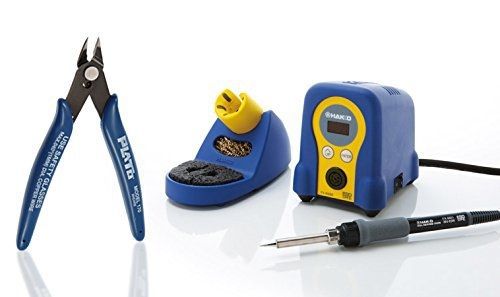 Hakko FX888D Digital Soldering Station &amp; Plato 170 Wire Cutter