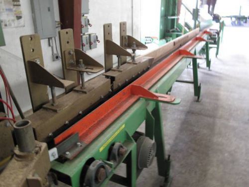 8&#034;X20&#039; POWERED SPEED UP INFEED BELT CONVEYOR