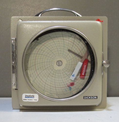 Dickson chart recorder th4  0-100f,  0-100rh, 7 day, 4&#034; for sale