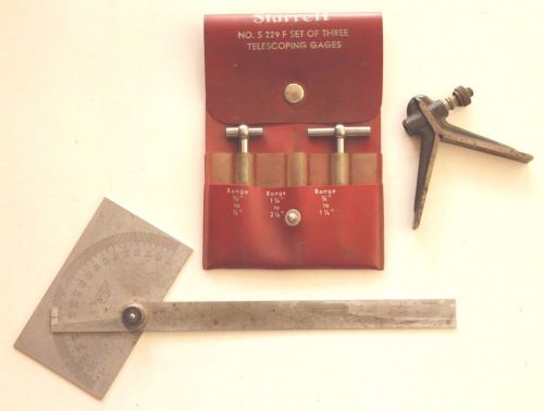 STARRETT NO. C183 , S 229F AND CENTER HEAD.