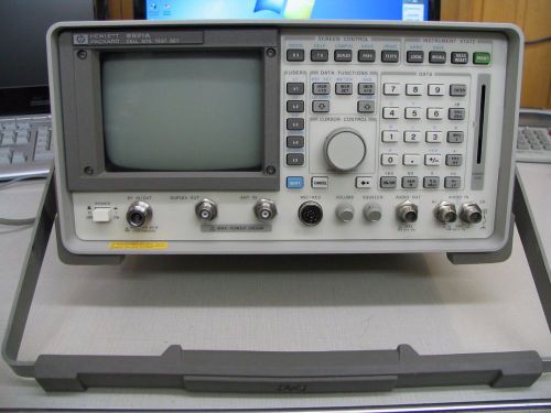 HP 8921A SERVICE MONITOR TEST SET SPECTRUM ANALYZER TRACKING GENERATOR