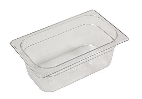 Rubbermaid Commercial Products FG111P00CLR 1/4 Size 2-1/2-Quart Cold Food Pan