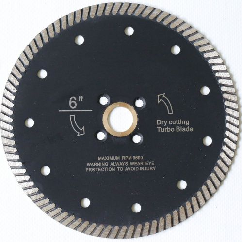 6 inch  diamond turbo saw blade granite concrete tile stone 10 pieces 8mm seg. for sale