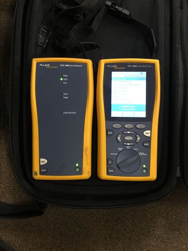 Fluke Networks DTX-1800 CableAnalyzer and SmartRemote Kit