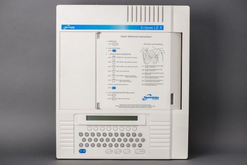 Burdic Spacelab Eclipse LE II EKG Machine - no power