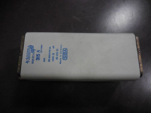 Ultra Rapid SQB-DC 2 Square Fuse 315A, DC 1700V, 90 202 25