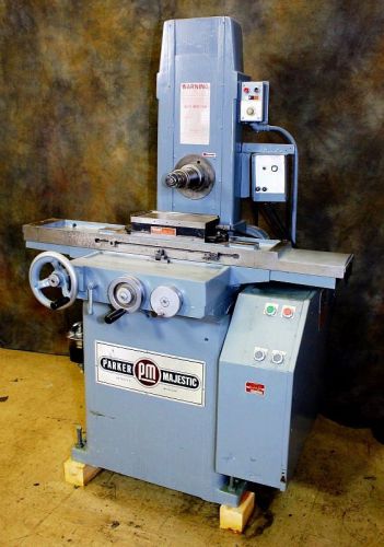 6&#034; w 18&#034; l parker-majestic 2z surface grinder, power elev., all three handwheels for sale