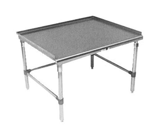 John Boos GS6-3672SBK Equipment Stand - 72&#034; open base