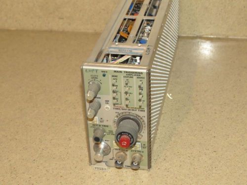 ^^ TEKTRONIX 7B53A DUAL TIME BASE PLUG IN (G7)