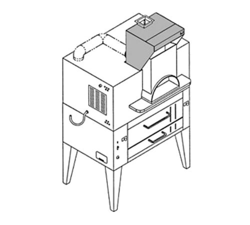 Bakers pride pb-24s il forno classico exhaust hood for sale