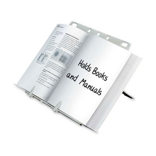 Fellowes 21100 booklift copyholder - letter, platinum - 9.6&#034; x 11.6&#034; x 6&#034; for sale