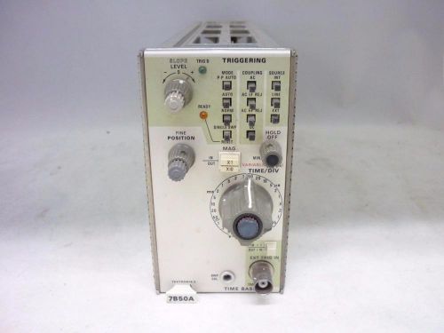 Tektronix Time Base 7B50A Plug-In For 7000 Series Oscilloscope (Lot #2)
