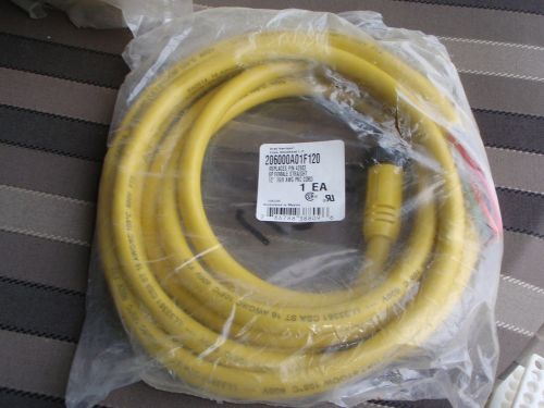 Brad Harrison  12 Foot 206000A01F120 6 pole Female Cordset Straight Connectors