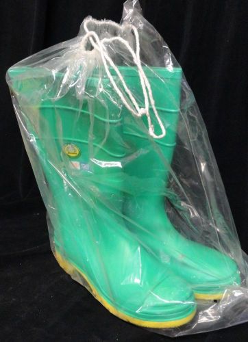 NEW 87012* Onguard BATA * Sz 12 L * Hazmax Green 16&#034; PVC Kneeboots w/ Ultragrip