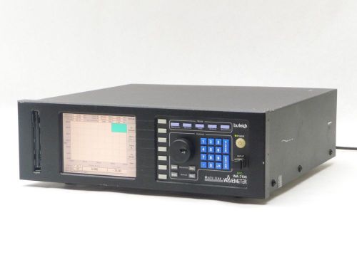 BURLEIGH WA-7100 1270-1680nm FC/APC OPTICAL CHANNEL ANALYZER MULTI-LN WAVEMETER