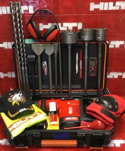 HILTI TE 74 HAMMER DRILL, L@@K, FREE EXTRAS, LOADED BITS, FAST SHIPPING