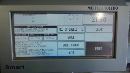 Mettler Toledo Smart Touch UC-ST Digital Deli Printer 11