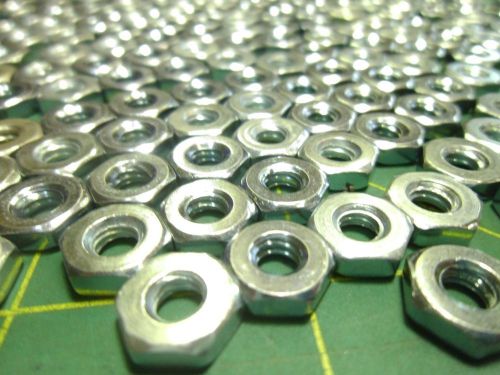 HEX NUT 10-24 ZINC WIDTH 3/8 HEIGHT 1/8 (QTY 245) #60408