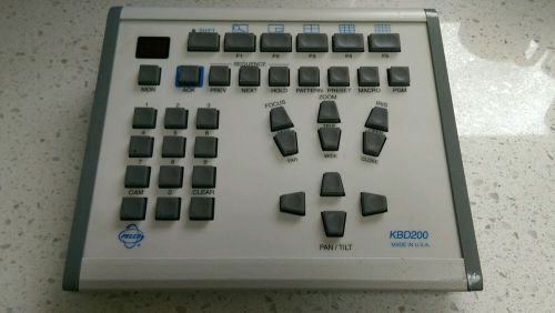 PELCO KBD200 CCTV SECURITY CAMERA CONTROLLER MONITORING KEYBOARD