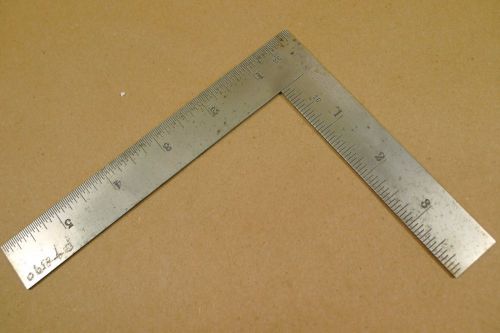 STARRETT No. 21 THIN STEEL TRY SQUARE 6x4 machinist tools *C