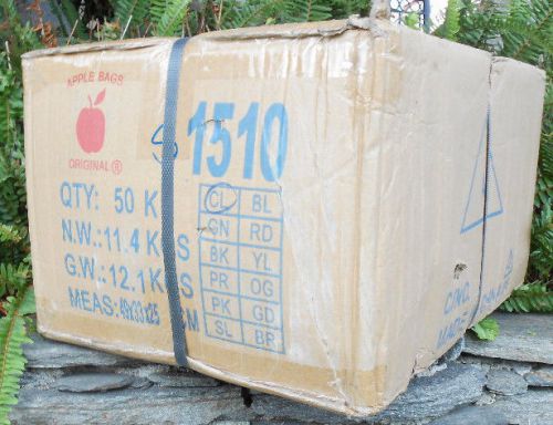 Baggies 1510 Apple Brand  1.5&#034;x1&#034;  Bags Ziplock Liquidation! Case (50,000)
