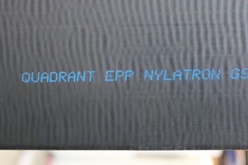 QUADRANT EPP NYLATRON PA66 MDS NYLON SHEET 3/8&#034; X 12&#034; X 12&#034;  (ONE SQUARE FOOT)