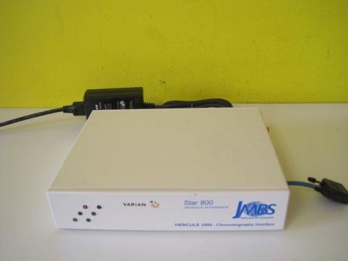 Varian star 800 module interface hercule 2000 chromatography interface w/ power for sale