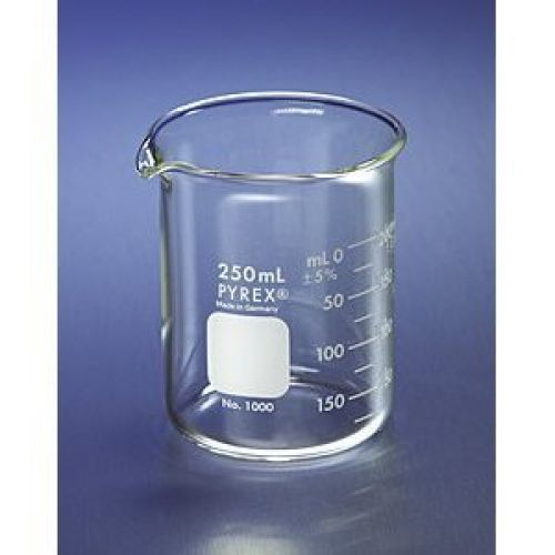 Pyrex griffin low form 2000ml beaker graduated ea for sale