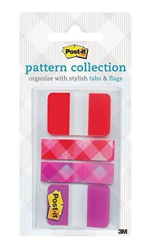 Post-it Tabs, 1 x 1.5 Inches, 22/Package, .47 x 1.7 Inches Arrow Flags,