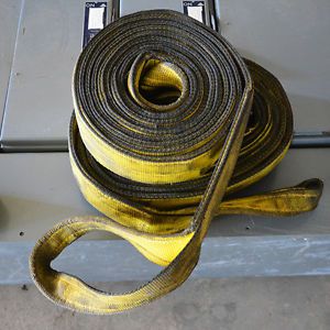 Nylon Lifting Straps Rigging 20&#039; Twisted Eye