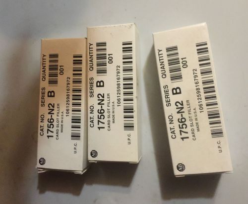 3 NEW!! Allen Bradley 1756-N2 ControlLogix Fillers