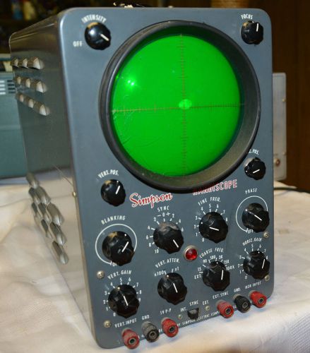 VINTAGE SIMPSON HANDISCOPE OSCILLOSCOPE