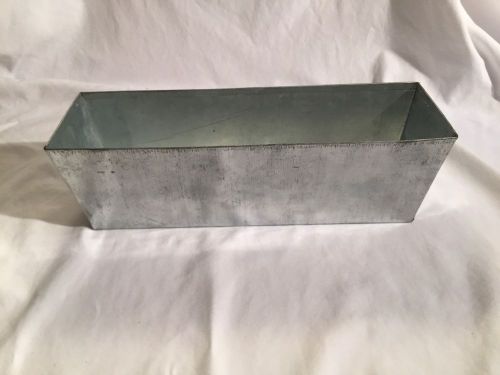 Restoration Hardware Galvanized Mud Pan 13” NEW