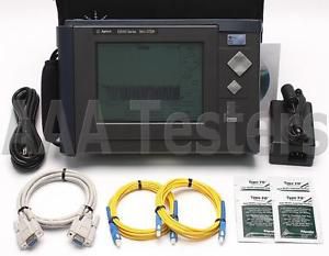 Hp agilent e6000c e6003b sm long haul fiber otdr w/ e6007a vfl module 40db for sale