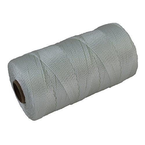 SGT KNOTS Twisted Nylon Mason Line #18 - 275, 550, or 1,100 feet (White - 275ft)