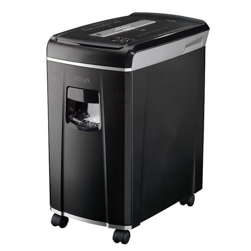 Ativa md1250 12 sheet cross cut shredder + cds/dvds, credit cards, paper clips for sale