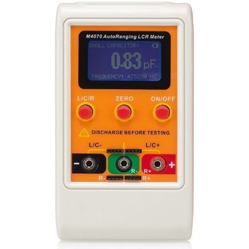 Signstek M4070 AutoRanging LCR LCR Meters Meter Up to 100H 100mF 20MR, 1 Percent