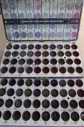 Vintage Zipf Lock Co. ZIPF&#039;S Deluxe Master Pin Assortment #80 DMPA Locksmith Kit