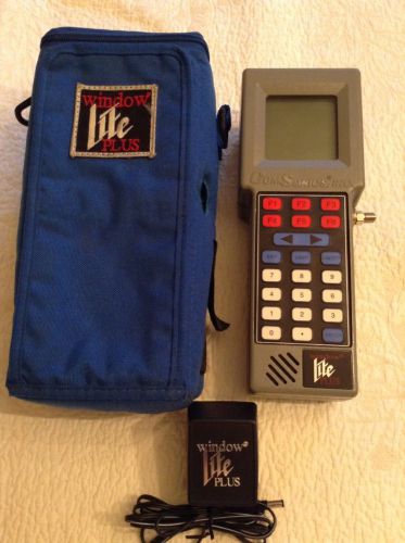 ComSonics Inc 100270-006G Window Lite Plus Field Strength Meter w/Case &amp; Charger