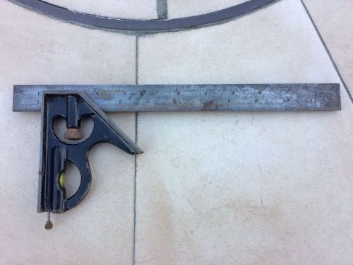 Vintage Union Tool Co.Combination Square Level Vintage 12&#034; No. 4 Grad