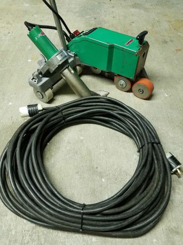 LEISTER VARIMAT V AUTOMATIC HOT AIR ROBOT OVERLAP ROOFING MEMBRAN WELDER