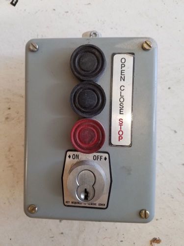 Open close stop station with lockout surface mt control new for sale