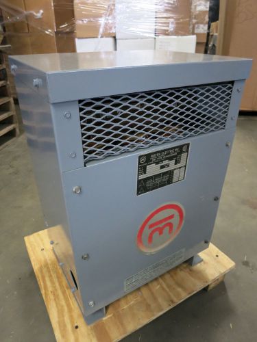 Matra 20 kVA 480 Delta - 240 Delta 8020421LS 3PH Dry Type Transformer 20kVA V