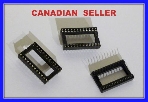 3pcs, 24 PIN DIP IC IC&#039;s CHASSIS TEST SOCKET ADAPTOR