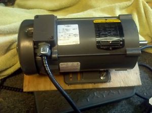 Baldor dc 1/2 hp 1750 rpm electric motor 180 volt 56c for sale