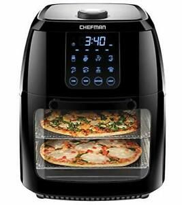 6.3 Quart Digital Air Fryer+ Rotisserie, Dehydrator, Convection Oven, 8 Touch