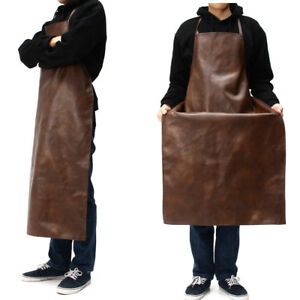 Apron Leather Equipment Apron Waterproof Washable Heat Insulation  U