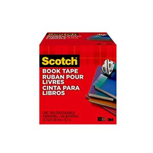 Scotch Book Tape 845, 4 Inches x 15 Yards