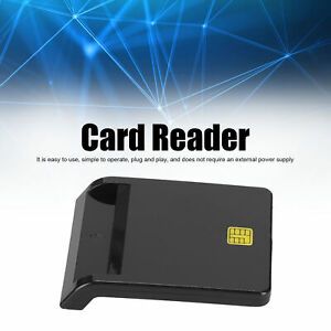 SIM Card Reader USB Common Access Smart Chip Card Reader Suitable for Windows